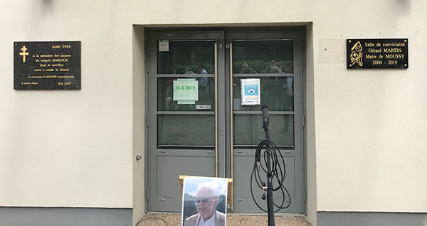 plaque commémorative
