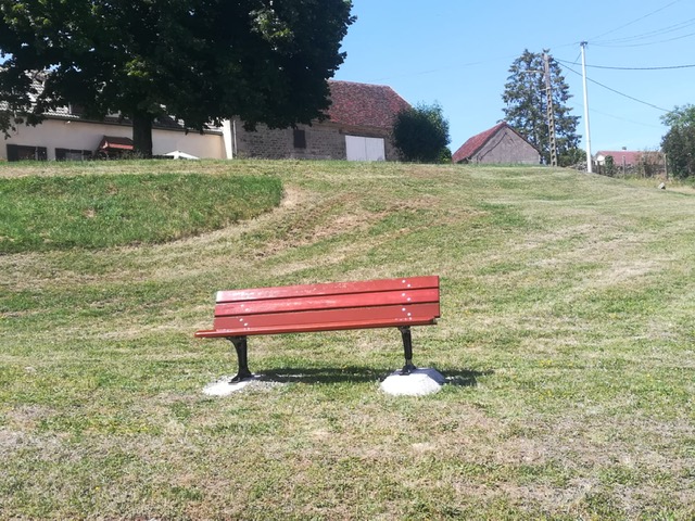 banc installé