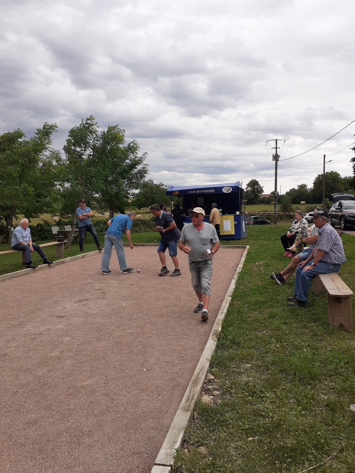 vue sur le tournoi